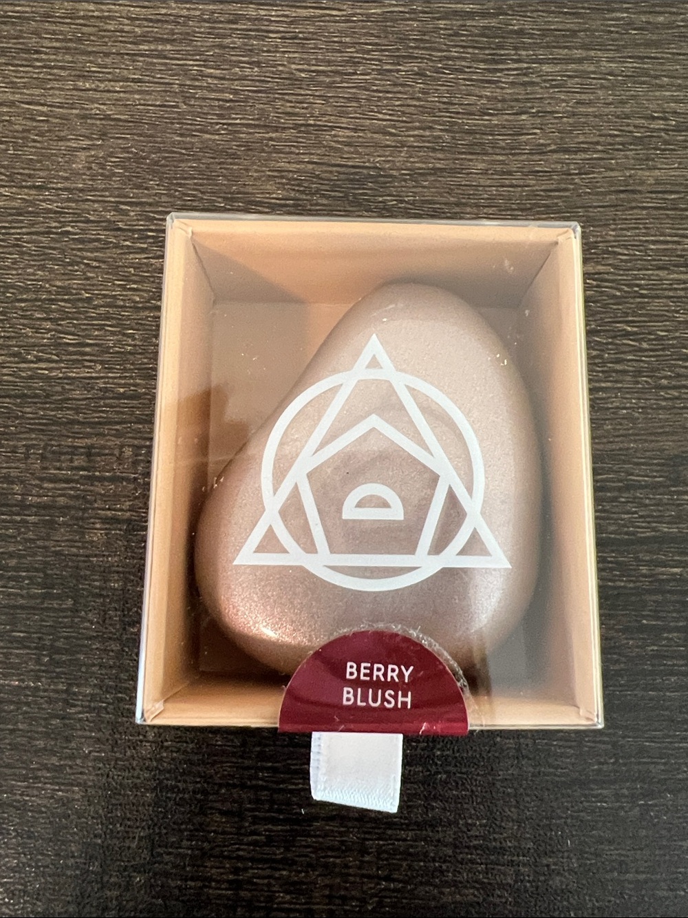 Berry Blush Heart Lip Balm - Shimmery Pink